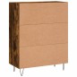 vidaXL Credenza Rovere Fumo 69,5x34x90 cm in Legno Multistrato vidaXL Credenza Rovere Fumo 69,5x34x90 cm in Legno Multistrato