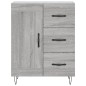 vidaXL Credenza Grigio Sonoma 69,5x34x90 cm in Legno Multistrato vidaXL Credenza Grigio Sonoma 69,5x34x90 cm in Legno Multistrato