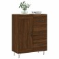vidaXL Credenza Rovere Marrone 69,5x34x90 cm in Legno Multistrato