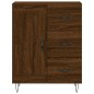 vidaXL Credenza Rovere Marrone 69,5x34x90 cm in Legno Multistrato