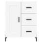 vidaXL Credenza Bianca 69,5x34x90 cm in Legno Multistrato vidaXL Credenza Bianca 69,5x34x90 cm in Legno Multistrato