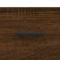 vidaXL Credenza Rovere Marrone 69,5x34x90 cm in Legno Multistrato