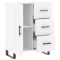 vidaXL Credenza Bianca 69,5x34x90 cm in Legno Multistrato vidaXL Credenza Bianca 69,5x34x90 cm in Legno Multistrato