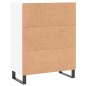 vidaXL Credenza Bianca 69,5x34x90 cm in Legno Multistrato vidaXL Credenza Bianca 69,5x34x90 cm in Legno Multistrato