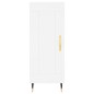 vidaXL Credenza Bianca 34,5x34x90 cm in Legno Multistrato vidaXL Credenza Bianca 34,5x34x90 cm in Legno Multistrato