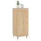 vidaXL Credenza Rovere Sonoma 34,5x34x90 cm in Legno Multistrato vidaXL Credenza Rovere Sonoma 34,5x34x90 cm in Legno Multistrato
