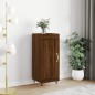vidaXL Credenza Rovere Marrone 34,5x34x90 cm in Legno Multistrato vidaXL Credenza Rovere Marrone 34,5x34x90 cm in Legno Multistrato