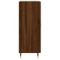 vidaXL Credenza Rovere Marrone 34,5x34x90 cm in Legno Multistrato vidaXL Credenza Rovere Marrone 34,5x34x90 cm in Legno Multistrato