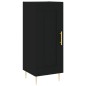 vidaXL Credenza Nero 34,5x34x90 cm in Legno Multistrato vidaXL Credenza Nero 34,5x34x90 cm in Legno Multistrato
