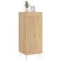 vidaXL Credenza Rovere Sonoma 34,5x34x90 cm in Legno Multistrato vidaXL Credenza Rovere Sonoma 34,5x34x90 cm in Legno Multistrato