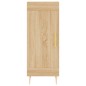 vidaXL Credenza Rovere Sonoma 34,5x34x90 cm in Legno Multistrato vidaXL Credenza Rovere Sonoma 34,5x34x90 cm in Legno Multistrato