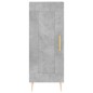 vidaXL Credenza Grigio Cemento 34,5x34x90 cm in Legno Multistrato vidaXL Credenza Grigio Cemento 34,5x34x90 cm in Legno Multistrato