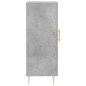 vidaXL Credenza Grigio Cemento 34,5x34x90 cm in Legno Multistrato vidaXL Credenza Grigio Cemento 34,5x34x90 cm in Legno Multistrato