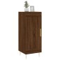 vidaXL Credenza Rovere Marrone 34,5x34x90 cm in Legno Multistrato vidaXL Credenza Rovere Marrone 34,5x34x90 cm in Legno Multistrato