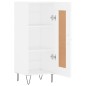 vidaXL Credenza Bianca 34,5x34x90 cm in Legno Multistrato vidaXL Credenza Bianca 34,5x34x90 cm in Legno Multistrato