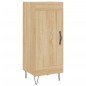 vidaXL Credenza Rovere Sonoma 34,5x34x90 cm in Legno Multistrato vidaXL Credenza Rovere Sonoma 34,5x34x90 cm in Legno Multistrato