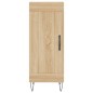 vidaXL Credenza Rovere Sonoma 34,5x34x90 cm in Legno Multistrato vidaXL Credenza Rovere Sonoma 34,5x34x90 cm in Legno Multistrato