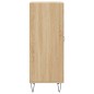vidaXL Credenza Rovere Sonoma 34,5x34x90 cm in Legno Multistrato vidaXL Credenza Rovere Sonoma 34,5x34x90 cm in Legno Multistrato