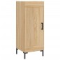 vidaXL Credenza Rovere Sonoma 34,5x34x90 cm in Legno Multistrato vidaXL Credenza Rovere Sonoma 34,5x34x90 cm in Legno Multistrato