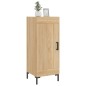 vidaXL Credenza Rovere Sonoma 34,5x34x90 cm in Legno Multistrato vidaXL Credenza Rovere Sonoma 34,5x34x90 cm in Legno Multistrato