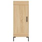 vidaXL Credenza Rovere Sonoma 34,5x34x90 cm in Legno Multistrato vidaXL Credenza Rovere Sonoma 34,5x34x90 cm in Legno Multistrato