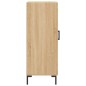 vidaXL Credenza Rovere Sonoma 34,5x34x90 cm in Legno Multistrato vidaXL Credenza Rovere Sonoma 34,5x34x90 cm in Legno Multistrato