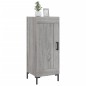 vidaXL Credenza Grigio Sonoma 34,5x34x90 cm in Legno Multistrato vidaXL Credenza Grigio Sonoma 34,5x34x90 cm in Legno Multistrato