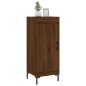 vidaXL Credenza Rovere Marrone 34,5x34x90 cm in Legno Multistrato vidaXL Credenza Rovere Marrone 34,5x34x90 cm in Legno Multistrato