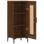 vidaXL Credenza Rovere Marrone 34,5x34x90 cm in Legno Multistrato vidaXL Credenza Rovere Marrone 34,5x34x90 cm in Legno Multistrato