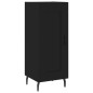 vidaXL Credenza Nero 34,5x34x90 cm in Legno Multistrato vidaXL Credenza Nero 34,5x34x90 cm in Legno Multistrato