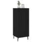 vidaXL Credenza Nero 34,5x34x90 cm in Legno Multistrato vidaXL Credenza Nero 34,5x34x90 cm in Legno Multistrato