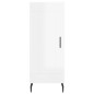 vidaXL Credenza Bianco Lucido 34,5x34x90 cm in Legno Multistrato vidaXL Credenza Bianco Lucido 34,5x34x90 cm in Legno Multistrato