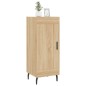 vidaXL Credenza Rovere Sonoma 34,5x34x90 cm in Legno Multistrato vidaXL Credenza Rovere Sonoma 34,5x34x90 cm in Legno Multistrato