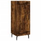 vidaXL Credenza Rovere Fumo 34,5x34x90 cm in Legno Multistrato vidaXL Credenza Rovere Fumo 34,5x34x90 cm in Legno Multistrato