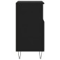 vidaXL Credenza Nero 60x35x70 cm in Legno Multistrato vidaXL Credenza Nero 60x35x70 cm in Legno Multistrato