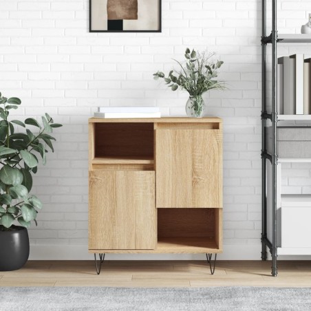 vidaXL Credenza Rovere Sonoma 60x35x70 cm in Legno Multistrato