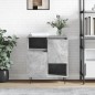 vidaXL Credenza Grigio Cemento 60x35x70 cm in Legno Multistrato vidaXL Credenza Grigio Cemento 60x35x70 cm in Legno Multistrato