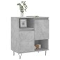 vidaXL Credenza Grigio Cemento 60x35x70 cm in Legno Multistrato vidaXL Credenza Grigio Cemento 60x35x70 cm in Legno Multistrato