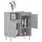 vidaXL Credenza Grigio Cemento 60x35x70 cm in Legno Multistrato vidaXL Credenza Grigio Cemento 60x35x70 cm in Legno Multistrato