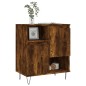 vidaXL Credenza Rovere Fumo 60x35x70 cm in Legno Multistrato vidaXL Credenza Rovere Fumo 60x35x70 cm in Legno Multistrato
