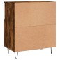 vidaXL Credenza Rovere Fumo 60x35x70 cm in Legno Multistrato vidaXL Credenza Rovere Fumo 60x35x70 cm in Legno Multistrato