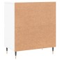 vidaXL Credenza Bianca 60x35x70 cm in Legno Multistrato vidaXL Credenza Bianca 60x35x70 cm in Legno Multistrato
