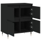vidaXL Credenza Nero 60x35x70 cm in Legno Multistrato vidaXL Credenza Nero 60x35x70 cm in Legno Multistrato
