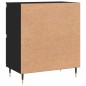 vidaXL Credenza Nero 60x35x70 cm in Legno Multistrato vidaXL Credenza Nero 60x35x70 cm in Legno Multistrato
