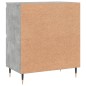 vidaXL Credenza Grigio Cemento 60x35x70 cm in Legno Multistrato vidaXL Credenza Grigio Cemento 60x35x70 cm in Legno Multistrato