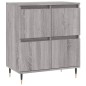 vidaXL Credenza Grigio Sonoma 60x35x70 cm in Legno Multistrato vidaXL Credenza Grigio Sonoma 60x35x70 cm in Legno Multistrato