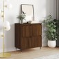 vidaXL Credenza Rovere Marrone 60x35x70 cm in Legno Multistrato vidaXL Credenza Rovere Marrone 60x35x70 cm in Legno Multistrato