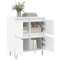 vidaXL Credenza Bianca 60x35x70 cm in Legno Multistrato vidaXL Credenza Bianca 60x35x70 cm in Legno Multistrato