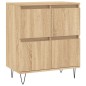 vidaXL Credenza Rovere Sonoma 60x35x70 cm in Legno Multistrato vidaXL Credenza Rovere Sonoma 60x35x70 cm in Legno Multistrato