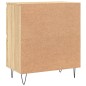 vidaXL Credenza Rovere Sonoma 60x35x70 cm in Legno Multistrato vidaXL Credenza Rovere Sonoma 60x35x70 cm in Legno Multistrato
